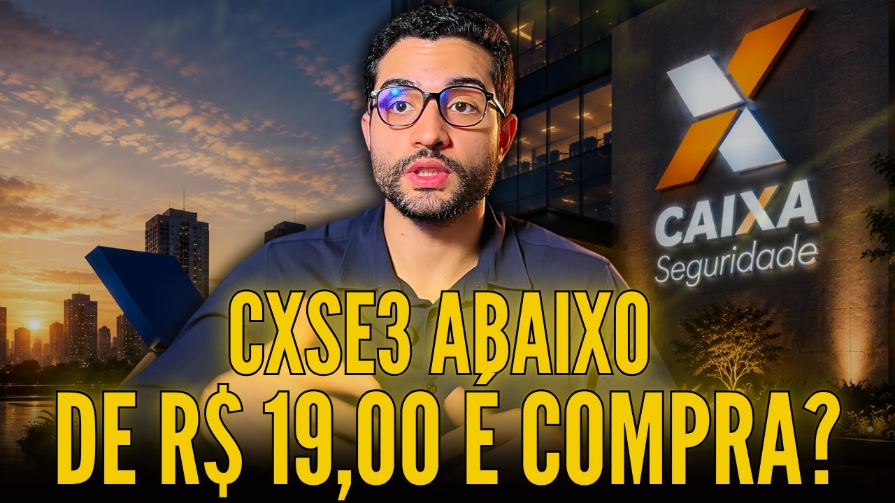 CAIXA SEGURIDADE EM QUEDA É OPORTUNIDADE? PRETENDO APORTAR? CXSE3: PREÇO TETO E PROJEÇÕES