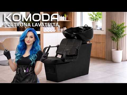Komoda poltrona lavatesta parrucchiere