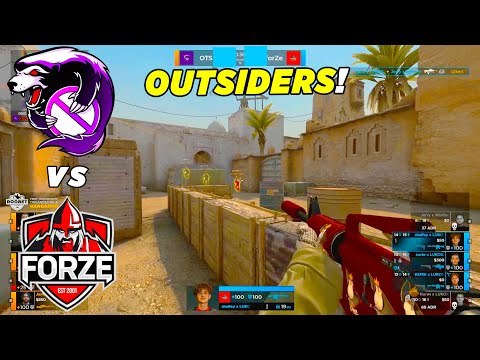 OUTSIDERS НА ТУРНИРЕ!! - Outsiders vs ForZe | RoobetCup 2022 (CS:GO)