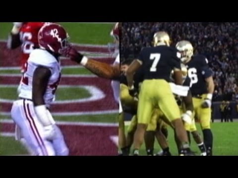 Notre Dame Vs. Alabama in College Football BCS Championship Game 2013