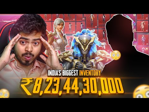 8,23,44,30,000₹ MOST EXPENSIVE PUBG ACCOUNT!