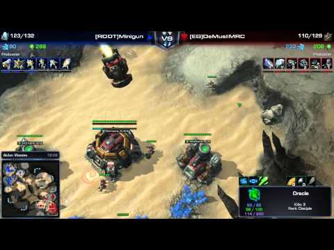 SC2 - Daily Masters - PvT - Minigun vs DeMusliM