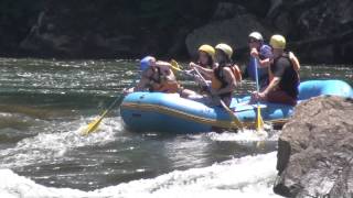 preview picture of video 'Iron Ring Rapid - Summer Gauley River'