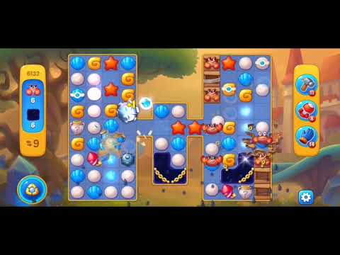 Fishdom 6132 Hard Level - NO 💣🧨💥