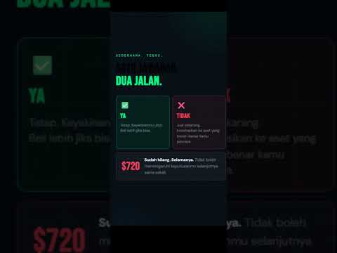 Thumbnail for Bitcoin-mu Turun 34% — Jual, Tahan, atau Tambah? Jawaban yang Benar Akan Mengejutkanmu 🧠₿ by Daniel Kahneman