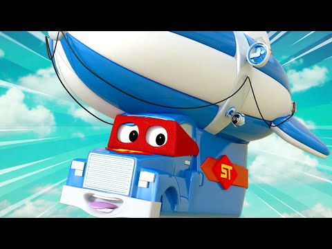 Crtići sa kamionima za djecu -  Kamion balon - Super Kamion u Auto Gradu