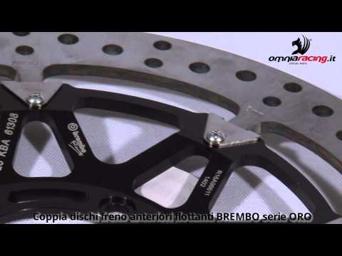 Dischi BREMBO Racing T-drive 5,5mm disco anteriore moto - Brake tdrive floating disc