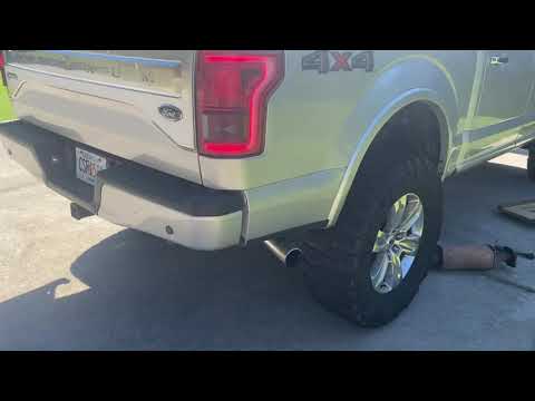 2015 F-150 3.5l Ecoboost Resonator Delete (idle & revs)