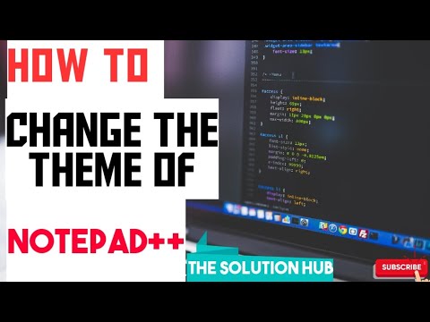 notepad ++ dark theme notepad ++ dark theme