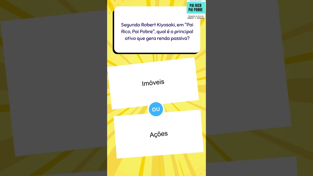 Teste seus conhecimentos: 2 lições de finanças dos best-sellers que vão mudar sua vida! (Parte 1)