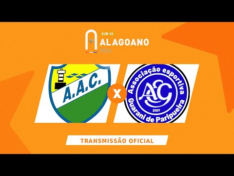 Coruripe x Guarani de Paripueira - ALAGOANO SUB 20 - OITAVAS DE FINAL
