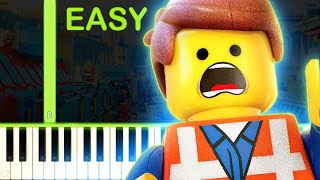 Download lagu Everything Is Awesome | The LEGO Movie - EASY Piano Tutorial mp3