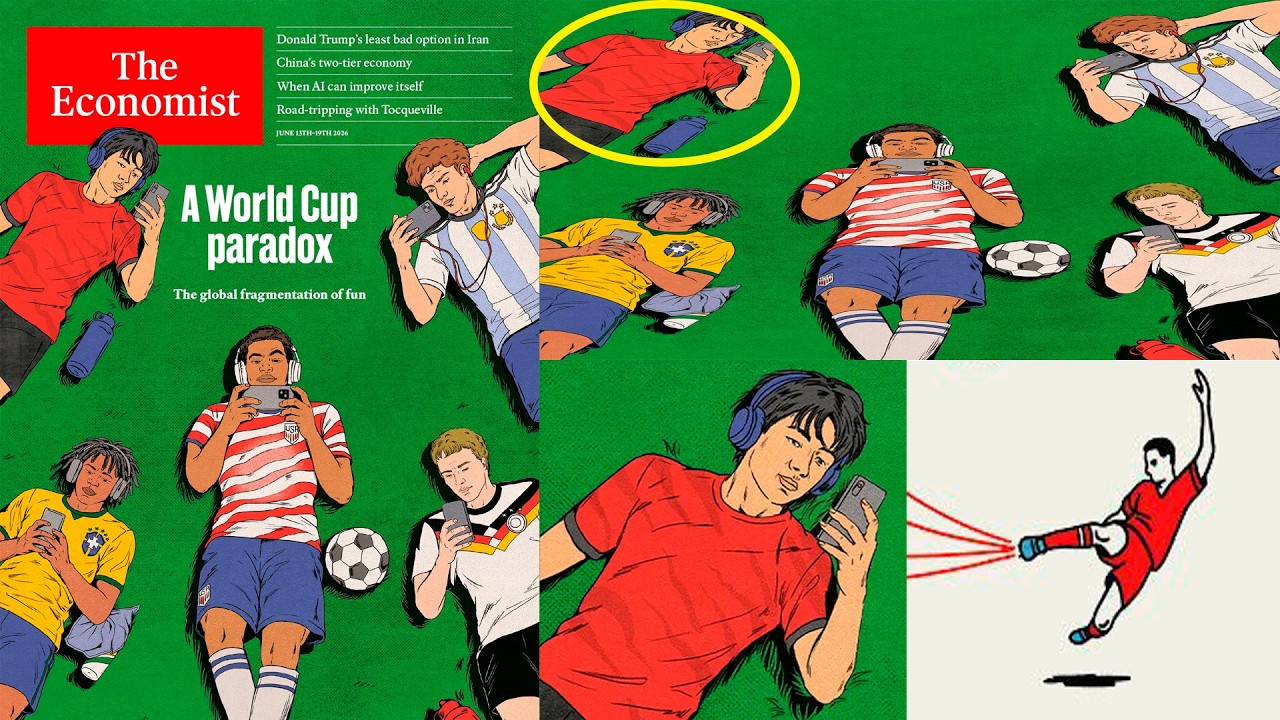 LA NUEVA PORTADA DE THE ECONOMIST OCULTA QUIÉN SERÁ EL CAMPEÓN DEL MUNDIAL 2026?
