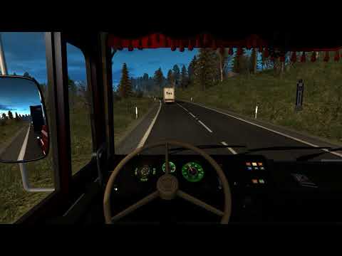 ETS2- Trip to Oban in the Scania 141