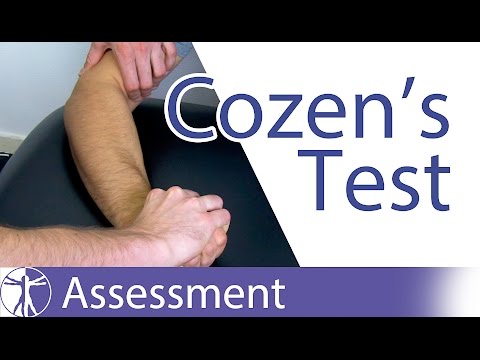 Cozen's Test | Lateral Epicondylitis | Tennis Elbow Diagnosis