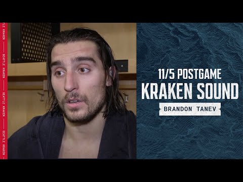 Kraken Sound: Brandon Tanev - Nov. 5, 2022 Postgame