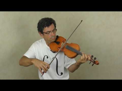 Volume 2 cours 045 / 210 - Prépa Berceuse détaché arrêté - Apprendre le Violon avec olivier Lesseur