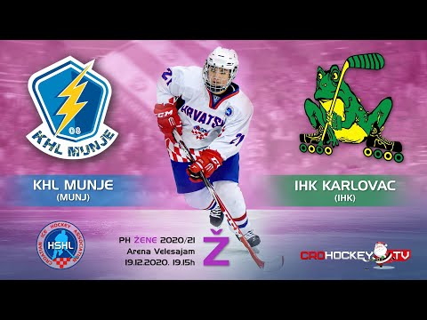 Highlights PH Žene 2020/21 - KHL Munje vs IHK Karlovac