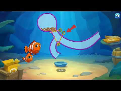 Mini Game Fishdom ads, Help the fish Level 9999 #gaming