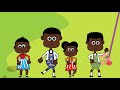 VIUNGO VYA MWILI - PARTS OF THE BODY | Learn Swahili | Swahili Nursery Rhymes | Swahili Kids Songs