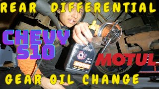 Changing The Rear Diff Fluid/Cover On My Chevy S10