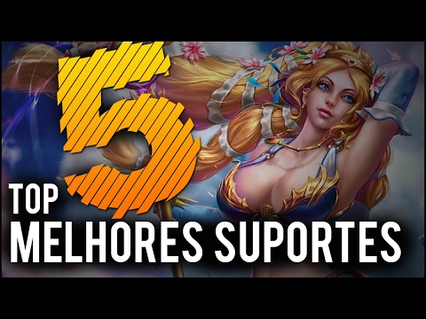 TOP 5 MELHORES SUPORTES | SMITE