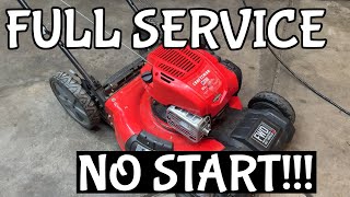 Craftsman M230 lawn mower won't start - Plus full service