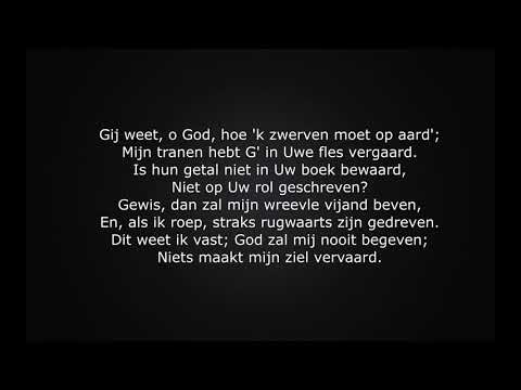 Psalm 56 vers 4 en 5