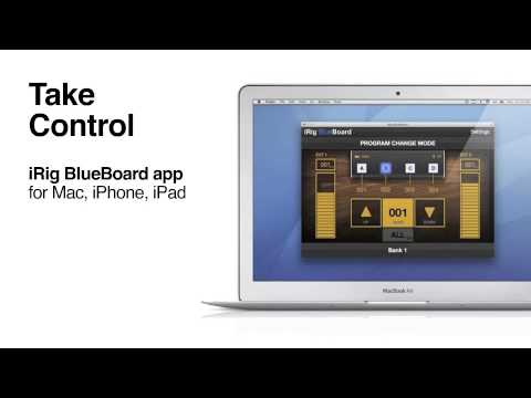 IK iRig BlueBoard Bluetooth Pedalboard