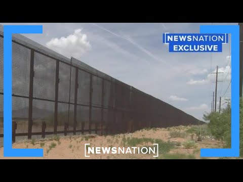 Stronger, taller ‘secondary’ border wall going up along busy smuggling corridor | NewsNation Live