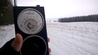 preview picture of video 'Old radio portable vintage НЕВСКИЙ NEVSKIY Made in USSR 80's'