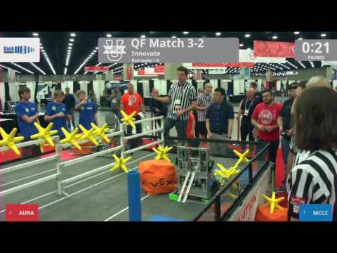 2017 VEXU Innovate QF3-2 - AURA vs MCCC - 53 to 0