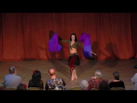 Ziva Emtiyaz improvisation fusion dance to Lindsey Stirling's  "Crystalize" at RCBF 2013