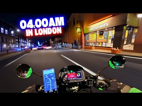 Starting My Delivery Shift At 4AM - The Side Of London You Never See! - NON STOP Mcdonalds Orders!