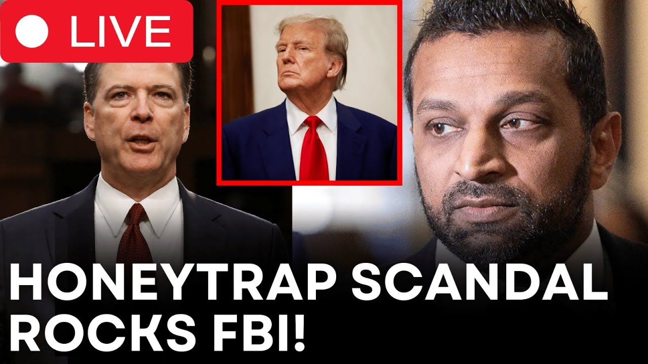 LIVE | Kash Patel Probes Comey for Allegedly Using FBI Honeypots to Infiltrate Trump’s 2016 Campaign