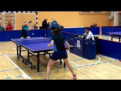 Table Tennis Bulgarian Premier League | Women | M. Dimova vs. M. Vasileva | Season 20/21