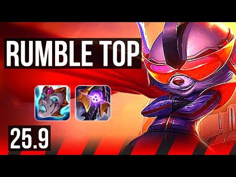 RUMBLE vs DARIUS (TOP) | 6/1/8 | KR Challenger | 25.9