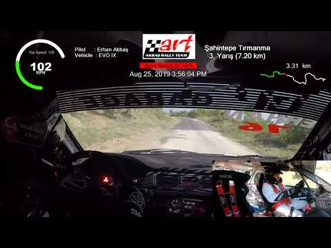 Erhan Akbaş | 2019 Şahintepe Tırmanma Yarışı | Mitsubishi Lancer Evo 9