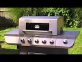 Discontinued 3-in-1 Stainless Five Burner Gas Grill