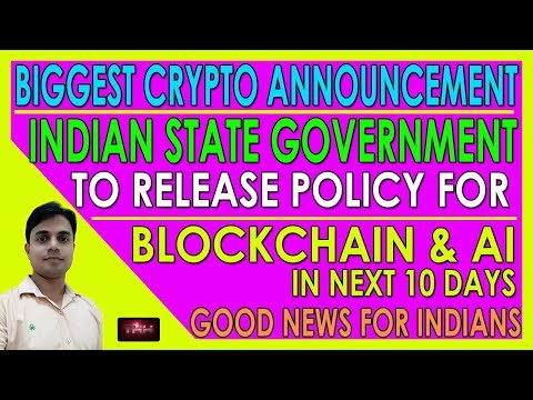 10th Largest Indian State to Release Policy for Blockchain and AI | Good News for Indian Crypto User Video