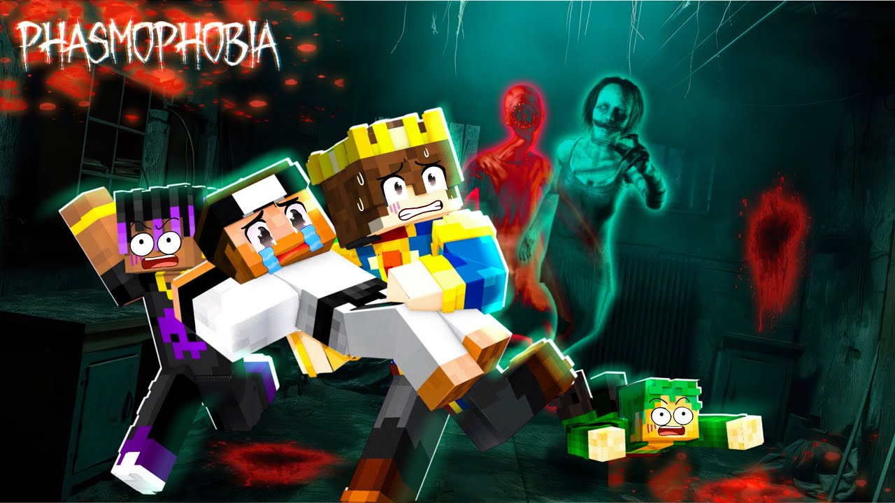 PHASMOPHOBIA HORROR GAME WITH FRIENDS | GONE WRONG 😭