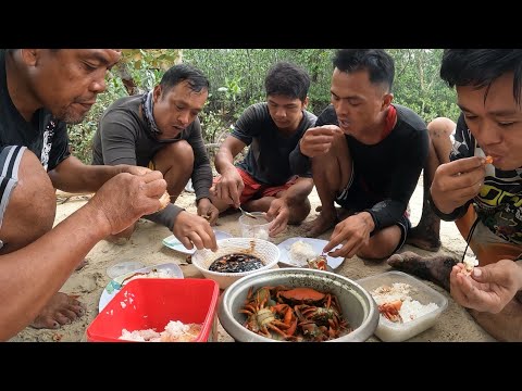 P2.catchNcook pandukot ng dakumo, naka swerte ng dalawang alimango