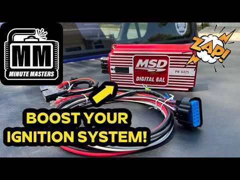 How to Install the MSD 6AL Digital Ignition Box | 1995 Ford F150