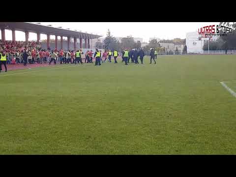 PP: Wisła Sandomierz - Korona Kielce [Riots, rozróba ]. 2018-10-03
