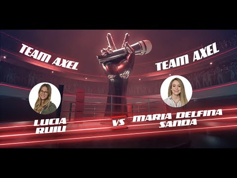 ¡Axel y Becky G preparan a Lucila Ruiu y Delfina Sanda para la batalla! - La Voz Argentina 2018