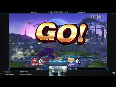 Nebulous Prime Sm4sh Singles #62: Losers - Round 6: Mankey vs. Sox