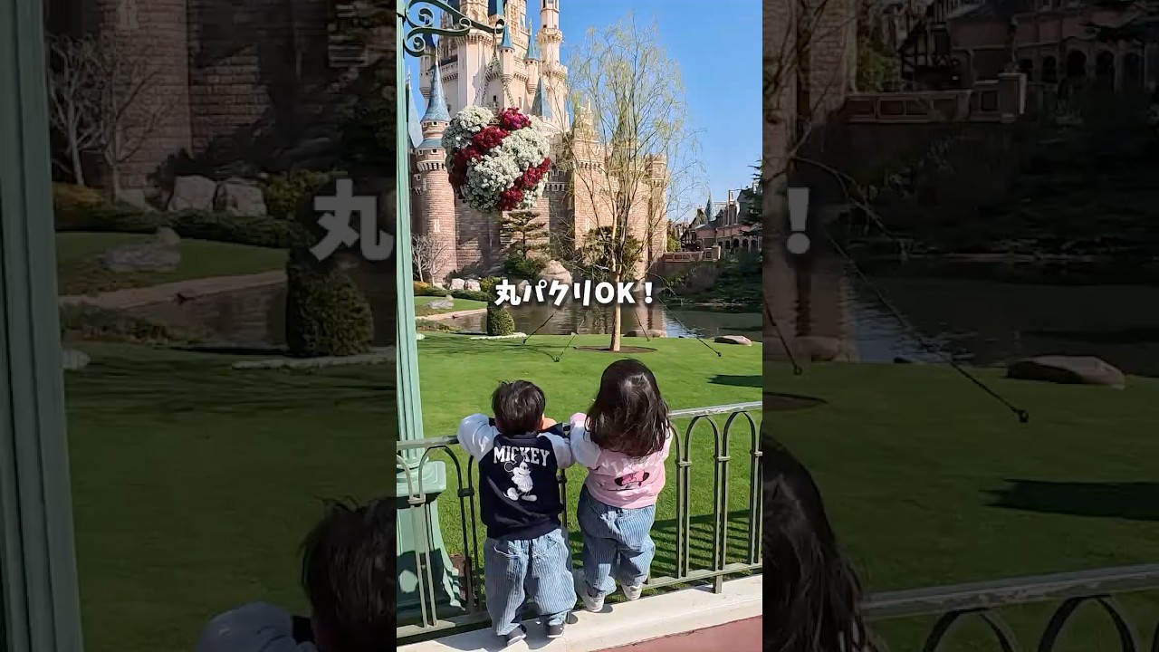 【丸パクリOK】春休み3連休の激混みディズニーを完全攻略した神ルートがこれ！ #shorts #ディズニーランド #子連れディズニー
