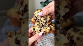 How to Make Chocolate Chip Muffins at Home 🍫🧁 #shortsviral #recipe #baking