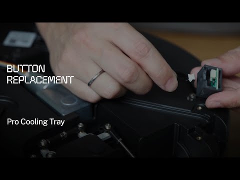 Hướng dẫn thay thế nút bấm trên Pro Cooling Tray của Aillio