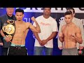 ROLANDO ROMERO VS ANTHONY YIGIT - FULL WEIGH IN & FACE OFF VIDEO